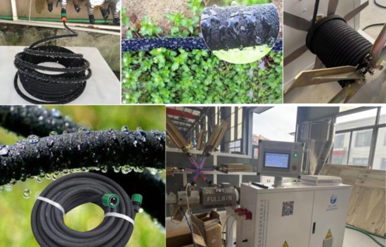 fullwin-Micro-Seepage-Rubber-Pipe-Production-Line