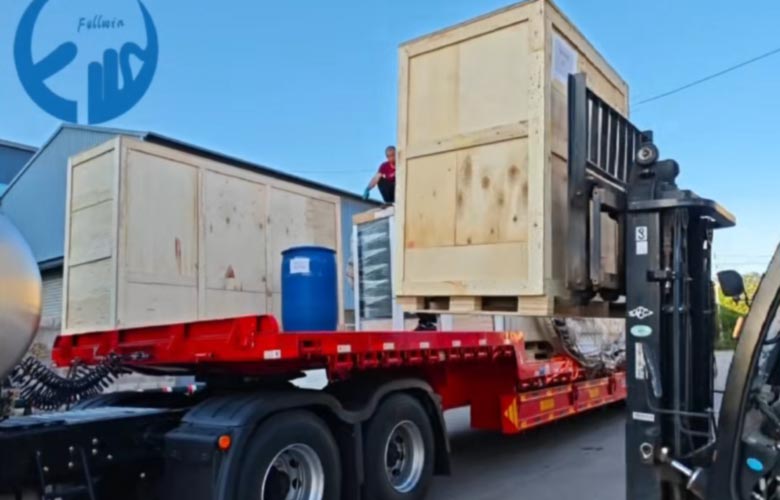 fullwin-Medical-Corrugated-Pipe-Line-Shipping-to-Uzbekistan