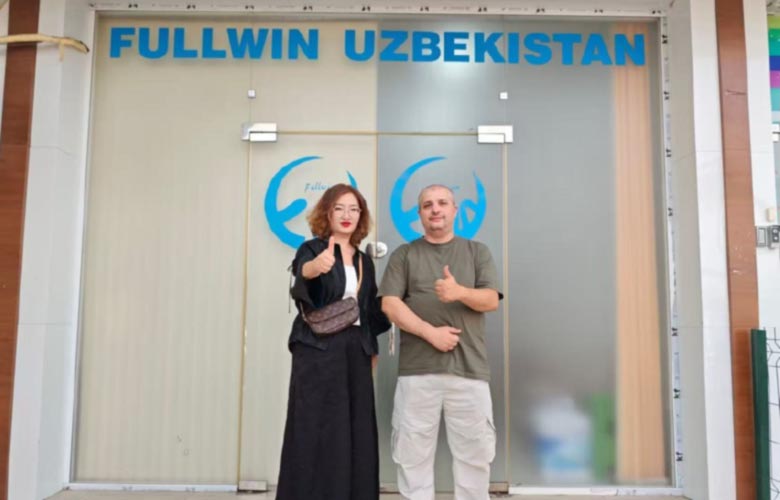 fullwin-Medical-Corrugated-Pipe-Line-Shipping-to-Uzbekistan