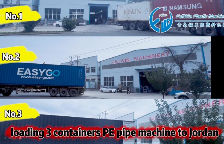 PE-Pipe-+-Layflat-Hose-Dual-Lines-Shipped-to-Jordan