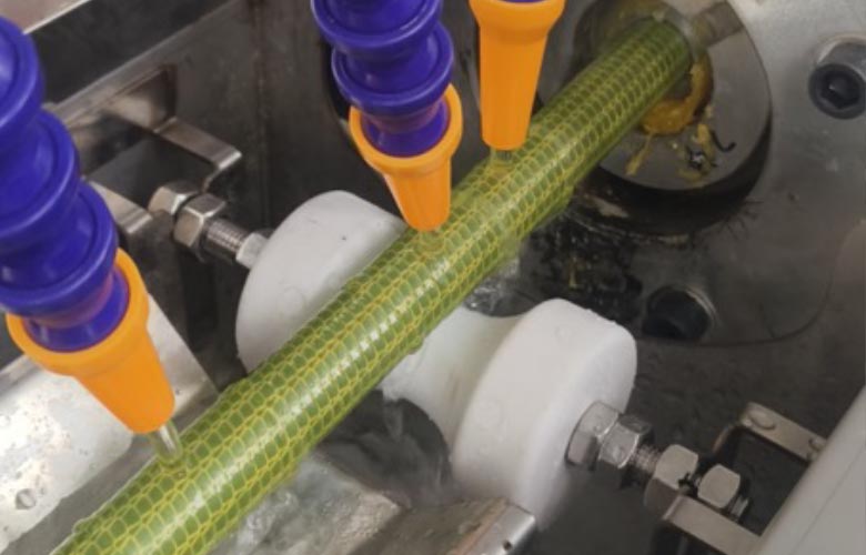 PVC-Garden-Hose-Extrusion-Line-Shipped-to-Azerbaijan